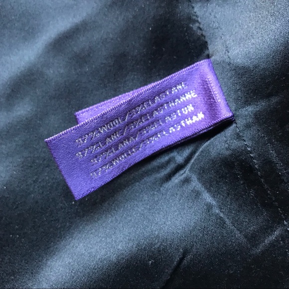 Ralph Lauren Purple Label Black Wool Skirt Suit 4 - Picture 3 of 8